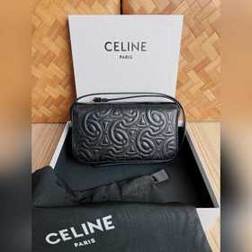 Новая сумка через плечо CELINE TRIOMPHE из стеганой кожи овцы про