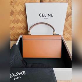 CELINE 2022 раннеосенняя сумка-бокс и небольшой жесткий чемодан п