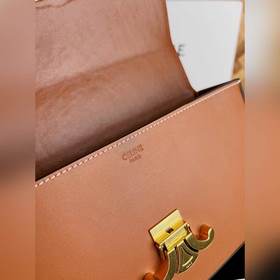 CELINE 2022 раннеосенняя сумка-бокс и небольшой жесткий чемодан п