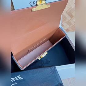 CELINE 2022 раннеосенняя сумка-бокс и небольшой жесткий чемодан п