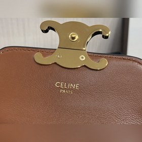 Celine Триумфальная арка мини-сумка Импортная кожа, внутренний сл