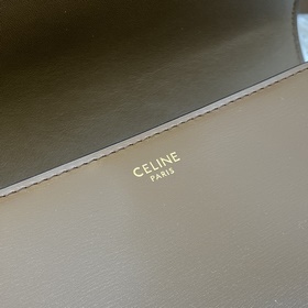 CELINE &nbsp;TRIOMPHE Средняя сумка через плечо из гладкой те