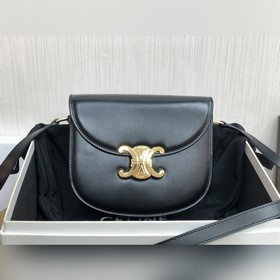 CELINE TEEN BESACE TRIOMPHE Сумка из блестящей кожи Новая сумка-с