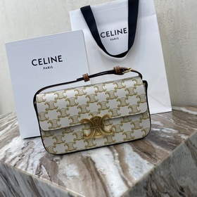 CELINE &amp;nbsp;TRIOMPHE Сумка через плечо из телячьей кожи с ло