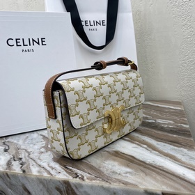 CELINE &nbsp;TRIOMPHE Сумка через плечо из телячьей кожи с ло