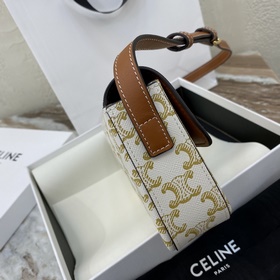 CELINE &nbsp;TRIOMPHE Сумка через плечо из телячьей кожи с ло