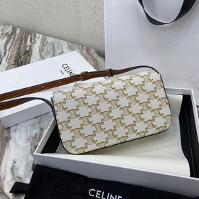 CELINE &nbsp;TRIOMPHE Сумка через плечо из телячьей кожи с ло