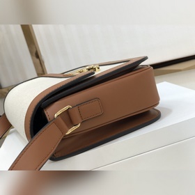 CELINE TRIOMPHE Триумфальная арка Box [бежевый холст с коричнево