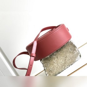 CELINE OVAL CUIR TRIOMPHE Большая гладкая кожаная сумка овальной 