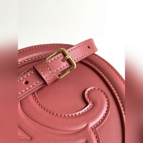 CELINE OVAL CUIR TRIOMPHE Большая гладкая кожаная сумка овальной 