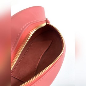 CELINE OVAL CUIR TRIOMPHE Большая гладкая кожаная сумка овальной 