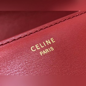 CELINE Сумка Triomphe Новая серия Box с застежкой виде двойного с
