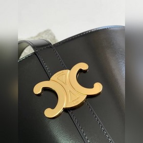 Новая сумка CELINE BUCKET TRIOMPHE из кожи бычка В осенне-зимней 