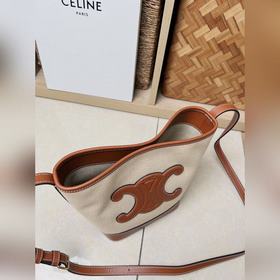 Новая весенняя и летняя модель CUIR от CELINE С объемным логотипо