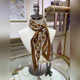 CELINE Ромбовидный платок Многофункциональный галстук ярких цвето