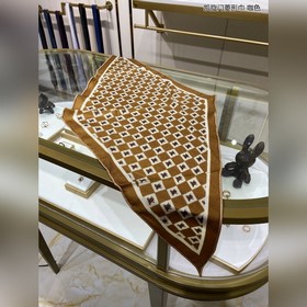 CELINE Ромбовидный платок Многофункциональный галстук ярких цвето