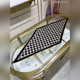 CELINE Ромбовидный платок Многофункциональный галстук ярких цвето