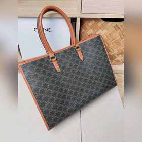CELINE TRIOMPHE Весенняя модель CABAS Тотальная сумка, подходит к