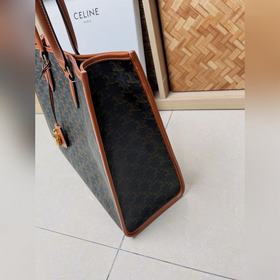 CELINE TRIOMPHE Весенняя модель CABAS Тотальная сумка, подходит к