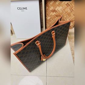 CELINE TRIOMPHE Весенняя модель CABAS Тотальная сумка, подходит к