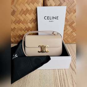 Новая сумка CELINE Triomphe с подмышечным ремнем, ограниченная се