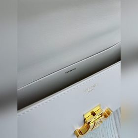 CELINE весна-лето 2022： новая короткая сумка с цепочкой под мышко