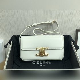 CELINE Triomphe Shoulder Bag s Новейшая модель сумки под мышку Tr