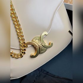 CELINE 2022 Новая коллекция Модные модели Модная сумка с цепочкой