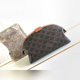 CELINE  TRIOMPHE CANVAS Сумка из кожи с логотипом Новая модель к