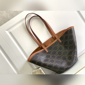 #CELINE TOTE Большая сумка для покупок Корзина в форме веера с кл