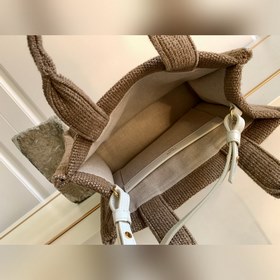 Новая сумка CELINE | CABAS THAIS, маленькая сумка из ткани TRIOMP