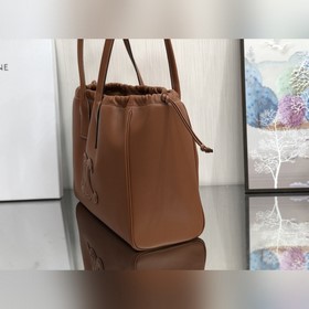 CELINE｜CABAS TRIOMPHE Сумка из гладкой кожи с завязками Новая мод