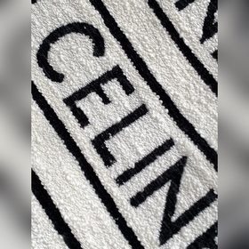 CELINE CABAS THAIS Большая сумка для покупок из ткани с принтом п