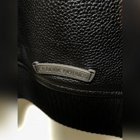 Chrome Hearts Осень-зима Новинка Классическая кожаная куртка Мате