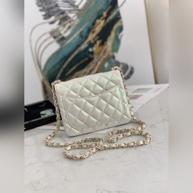 Импортная овечья кожа В наличии Новая сумка Chanel с перламутрово