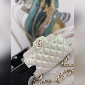 Импортная овечья кожа В наличии Новая сумка Chanel с перламутрово
