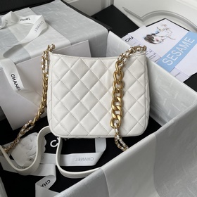 CHANEL 2022 ранневесенняя сумка hobohandbag AS3111 CHANEL+ в этом