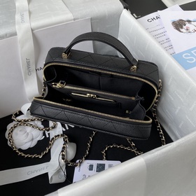 Chanel косметичка/сумка для фотоаппарата/сумка-коробка 22P Vanit