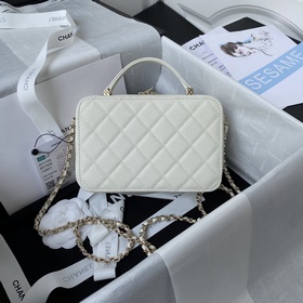 Chanel косметичка/сумка для фотоаппарата/сумка-коробка 22P Vanit