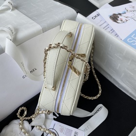 Chanel косметичка/сумка для фотоаппарата/сумка-коробка 22P Vanit