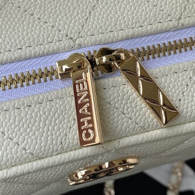 Chanel косметичка/сумка для фотоаппарата/сумка-коробка 22P Vanit