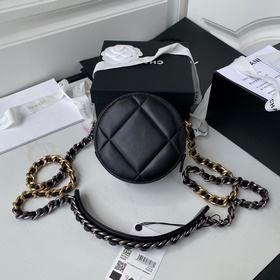Chanel 19 маленькая круглая сумка A Новая модель действительно вп