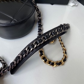 Chanel 19 маленькая круглая сумка A Новая модель действительно вп