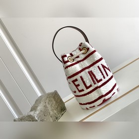 CELIN*｜22s Новинка TEEN CELINE Сумка из кожи с принтом по всей по