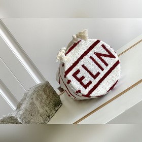 CELIN*｜22s Новинка TEEN CELINE Сумка из кожи с принтом по всей по