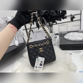 AS3176 Chanel 2022 весна-лето новейшая сумка-тоут из кожи бычка с