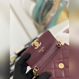 Сумка Chanel с цепочкой и крышкой Качество и внешний вид на высок