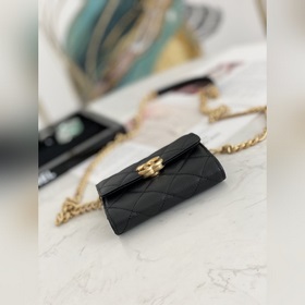 Сумка Chanel с цепочкой и крышкой Качество и внешний вид на высок