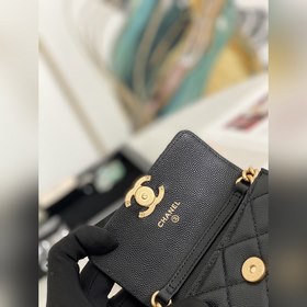 Сумка Chanel с цепочкой и крышкой Качество и внешний вид на высок