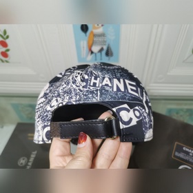 Новая бейсболка Chanel, высококачественная 3D-печать, не выцветае